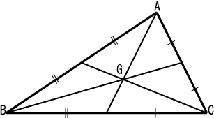 三角形的重心